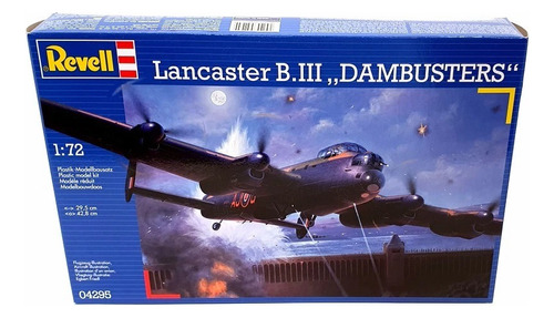 Lancaster B.iii  Dambusters  By Revell Germany # 4295  1/72