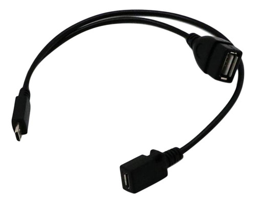 // Adaptador Micro Usb & Micro Usb Otg Host