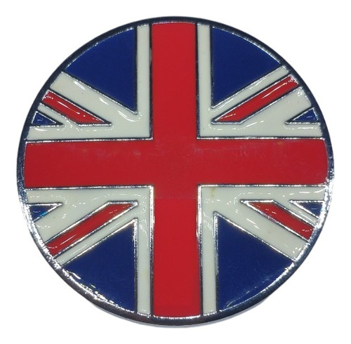 Emblema Bandera Mini Cooper John Works Metal Autos Nuevo