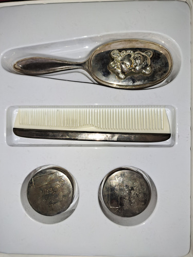 Kit De Cuidado Personal Para Niñas Plateado