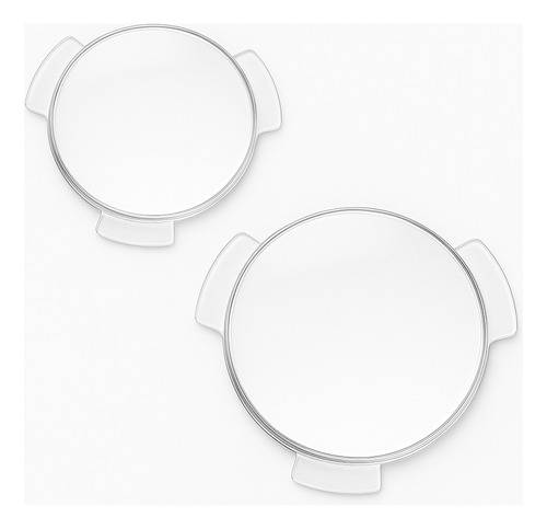 Par De Lentes Com Abas - 25mm Biconvexa / Google Cardboard