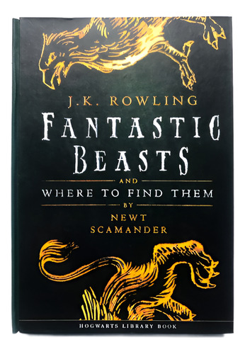 Libro Artesanal De Harry Potter - Animales Fantásticos