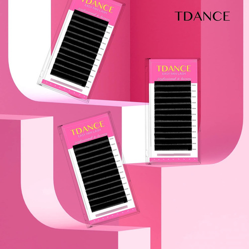 Pestañas Postizas Tdance Volumen Rápido 0.05 D 9mm