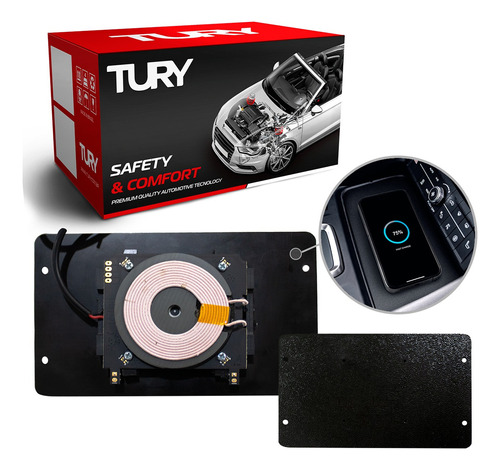 Carregador Indutivo Sem Fio Dedicado Tury Ichargerrepair1.1b Cor Preto