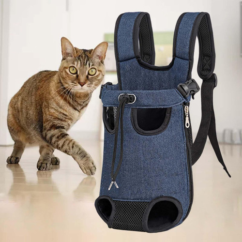 Mochila Porta-bebês Frontal Para Animais De Estimação,