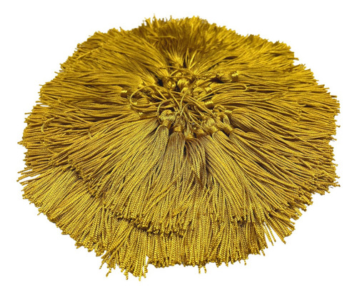 100pçs Franja Pingente Tassel De Seda - 7cm - A Cor Cor Dourado