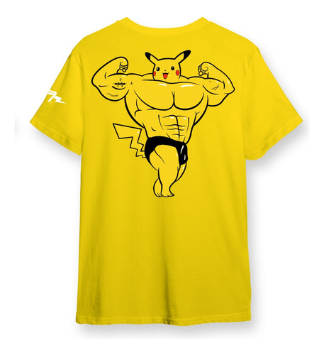 T-shirt Muscle Freaks Pikachumuscle