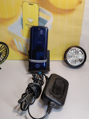 Motorola K1 Telcel Acepta Chips Recientes Leer Descripcion!! Azul (Usado)