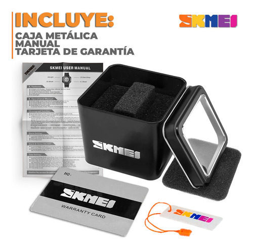 Reloj Deportivo Digital Militar Masculino Multifuncional Led