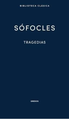 Libro Tragedias (sófocles)
