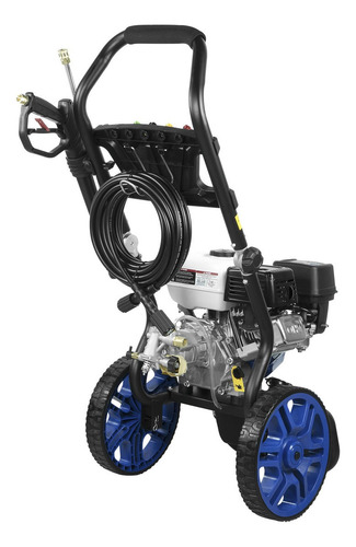 Hidrolavadora Hyundai Axial 7 Hp 3200 Psi 220 Bar Hyp3300 Color Azul Frecuencia 50/60hz