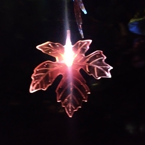 Regalo Navidad - Decoración Hogar - Colgante Hoja Solar X2 U