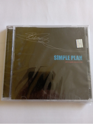 Simple Plan - Mtv Hard Rock Live - Cd Nuevo Sellado 