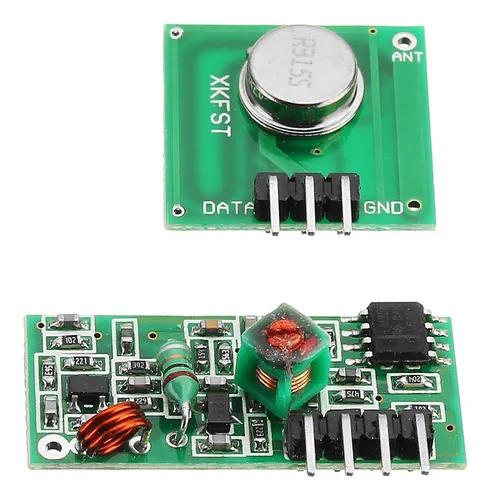 Modulo Rf Transmisor Y Receptor 315 Mhz Robotica Pic Arduino