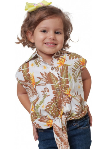 Camisa Infantil Menina Amazonas