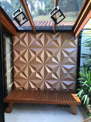 30 Placas Revestimento 3d Parede Alto Relevo Luxo Decoracao