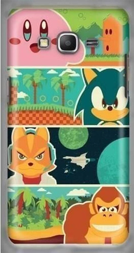 Funda Celular Kirby Sonic Mario Juegos Retro Vintage  *
