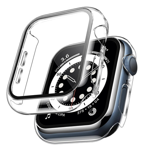 2 Carcasas Rígidas Protect Pantalla Apple Watch Series 6/5/4