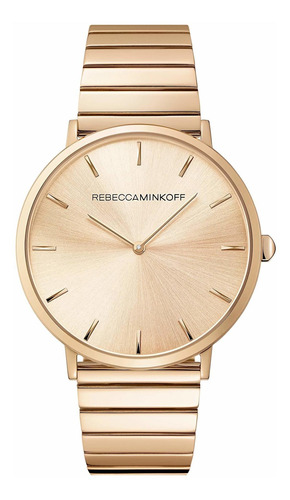 Rebecca Minkoff  - Reloj De Cuarzo Para Mujer Con Correa De.