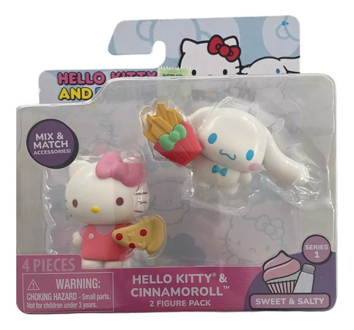 Hello Kitty Y Sus Amigos Kitty Y Cinnamoroll Sweet Salty