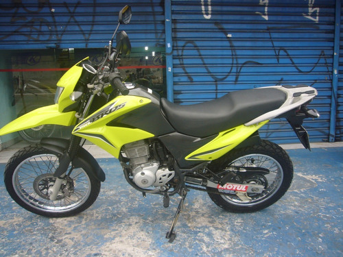 Honda Nxr 150 Bros Es Ano 2013 Verde Troca Financia