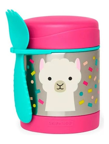 Vianda Skip Hop De Acero Inoxidable Llama