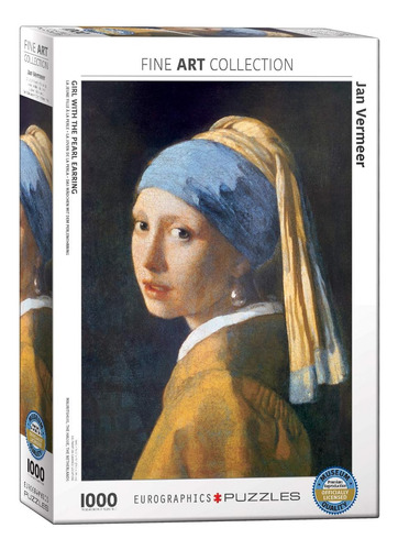 Eurographics Chica Con Un Arete De Perla Por Vermeer Rompeca