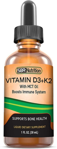 Sbr Nutrition Máxima Absorción Vitamina D3 + K2