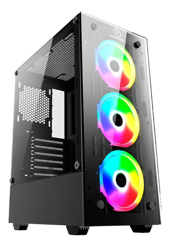 Gabinete Gamer Checkpoint Cp-500bd / Rgb - Preto