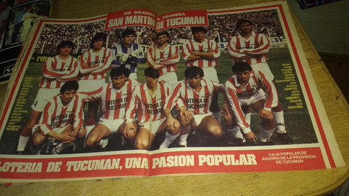 Revista El Grafico Nº 3592 1988 San Martin Tucuman Posters