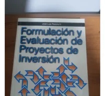 Comprar Libro Formulacion Y Evaluacion De Proyectos De Inversion 