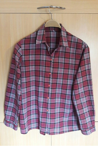 Camisa Ideal Para Usar Con Jeans Talle M