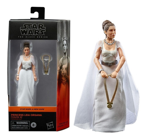 Figura Princess Leia Organa (yavin4) Star Wars Black Series