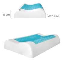 Comprar Dúo Almohadas Cervicales Con Gel Refrescante