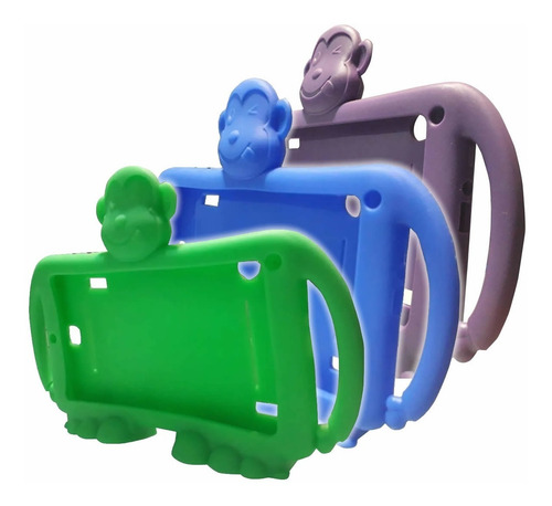 Imagen 1 de 10 de Funda Premium Con Soporte Grueso Para Tablet 7 Pulgadas