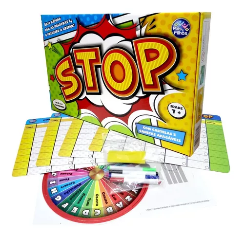 Jogo do Stop: brincadeira com papel para fazer com as crianças