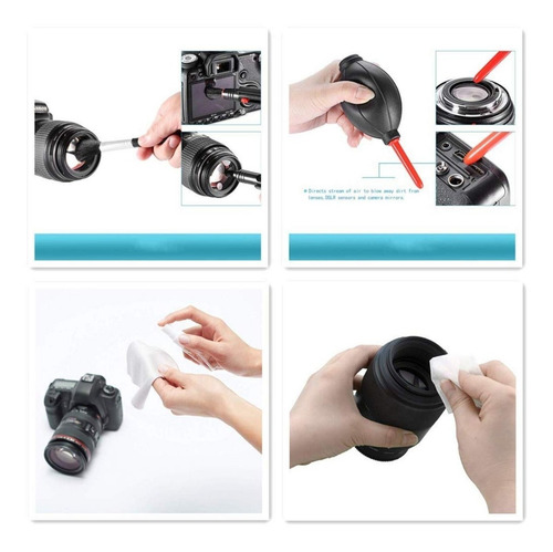 Kit De Limpieza Para Camara Más Profesional 10 Pcs
