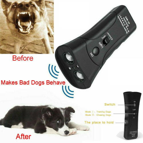 Ultrasonic Dog Barking Control Stop Repeller Trainer Tool