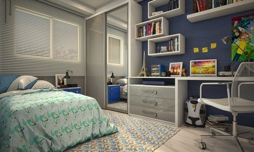 Imagem 6 de 12 de Apartamento 2 Quartos Praia Grande - Sp - Guilhermina - 13327