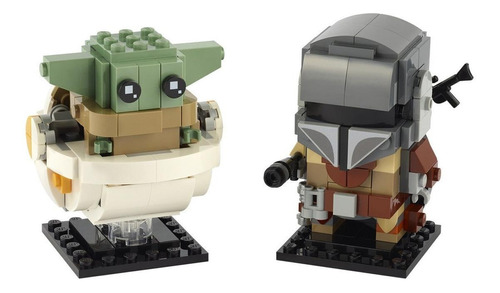 Imagem 1 de 4 de Blocos de montar  Lego Star Wars The Mandalorian & the Child 295 peças  em  caixa