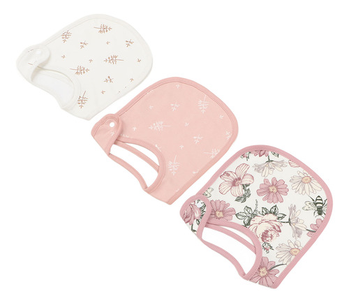 Babero Estampado De Algodón Para Bebés Con Patrón De Absorci