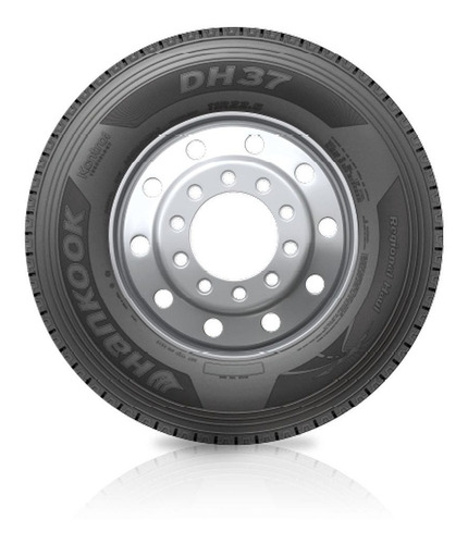 Imagen 3 de 10 de Llanta 255/70 R22.5 Hankook Dh37 Traccion 140/137l