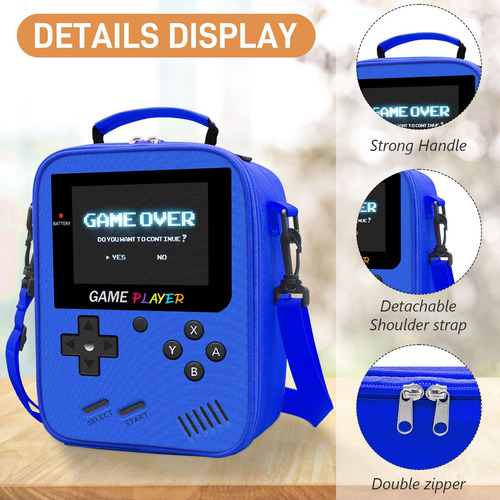 Lonchera Asilada A Prueba De Fugas Impermeable Gamer Azul
