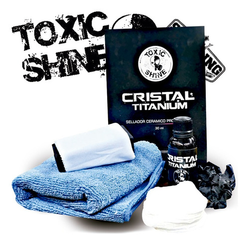 Toxic Shine | Cristal Titanium | Sellador Cerámico | Box