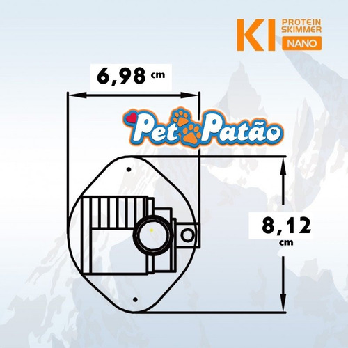 Icecap Skimmer K1 Nano Até 120l Bivolt - Un
