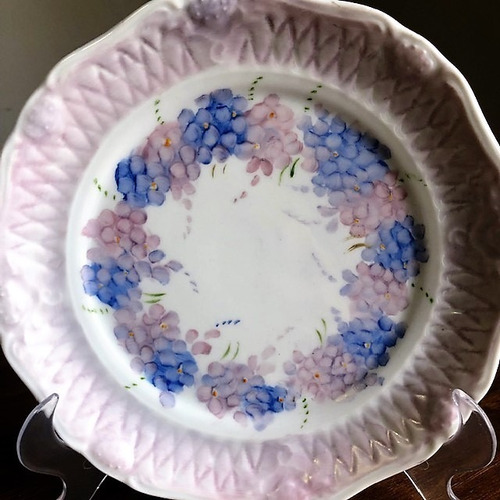 Imagem 3 de 5 de Prato Decorativo Pintado A Mão 20cm - P25