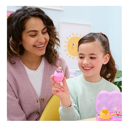 Hatchimals Alive, Cartón Con 5 Minifiguras En Huevos Que Se
