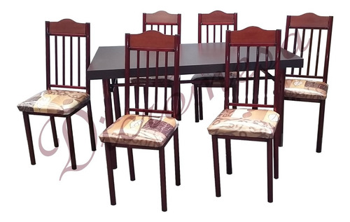 Comedor Mod. Reyna 6 Sillas