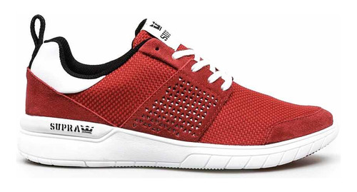 Tenis Supra Scissor Red Black White 08027-604