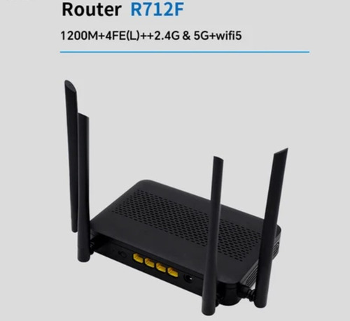 Router Wifi Fibra Optica 1200mbps Ac1200 Wifi 5.8g Veloz 